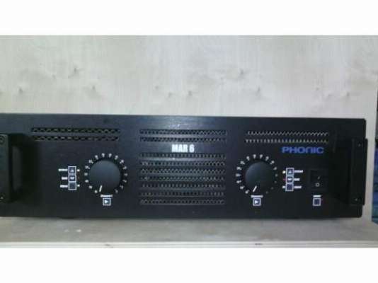 Power amplifier Phonic mar6 amplifier  photo