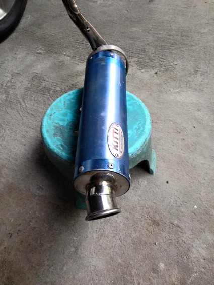 kitti racing pipe for honda wave for sale photo