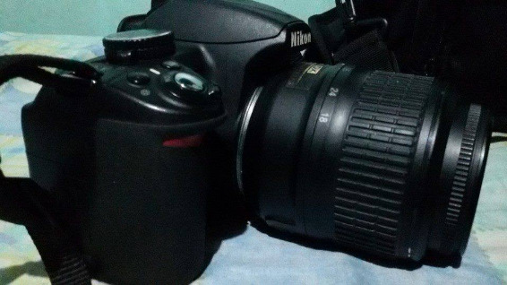 Nikon D3100 dslr camera smooth photo