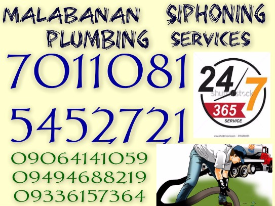 malabanan siphoning plumbing services 7011081/09475871012 photo