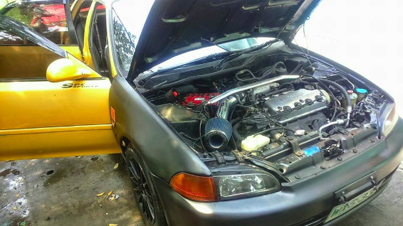 honda civic esi 95 model eg8 d15 b engine - Used Philippines