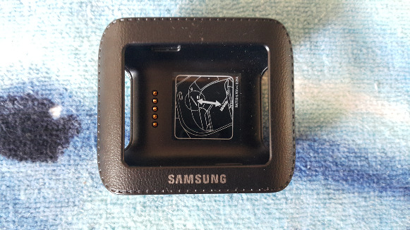 Samsung Charging Cradle Dock for Galaxy Gear Smart Watch(Model No: SM-V700) photo