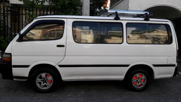 Toyota hiace commuter van local - Used Philippines