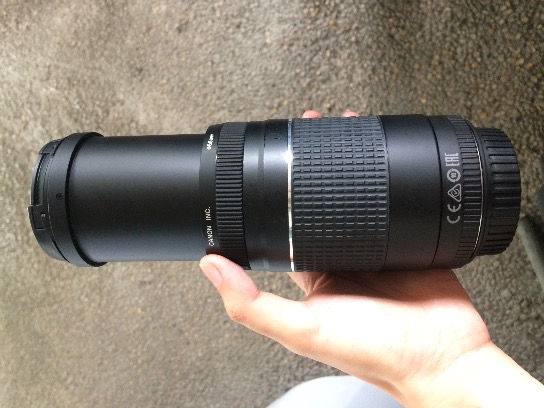 Canon Camera Zoom Lens EF 75-300mm photo