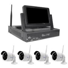 ISAFE CCTV CAMERA PACKAGE 4CHKIT-7MTR WIFI BUILT IN 7 photo