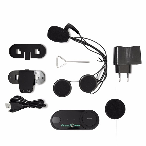 SINGLE PACKAGE BLUETOOTH MOTOR HELMET INTERCOMS UP TO 800M FDC-02 photo