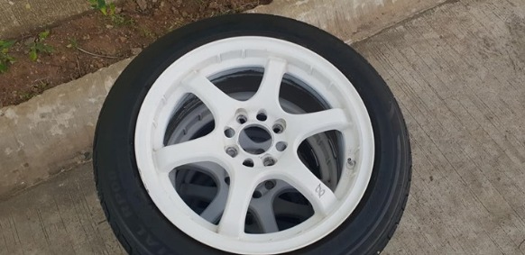 advan mags with tire size 15 photo