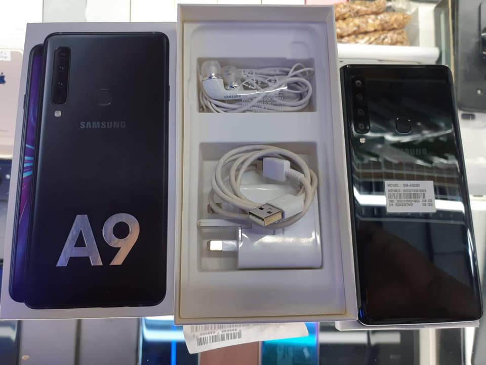 Samsung A9 2018 Black Complete 128gb photo