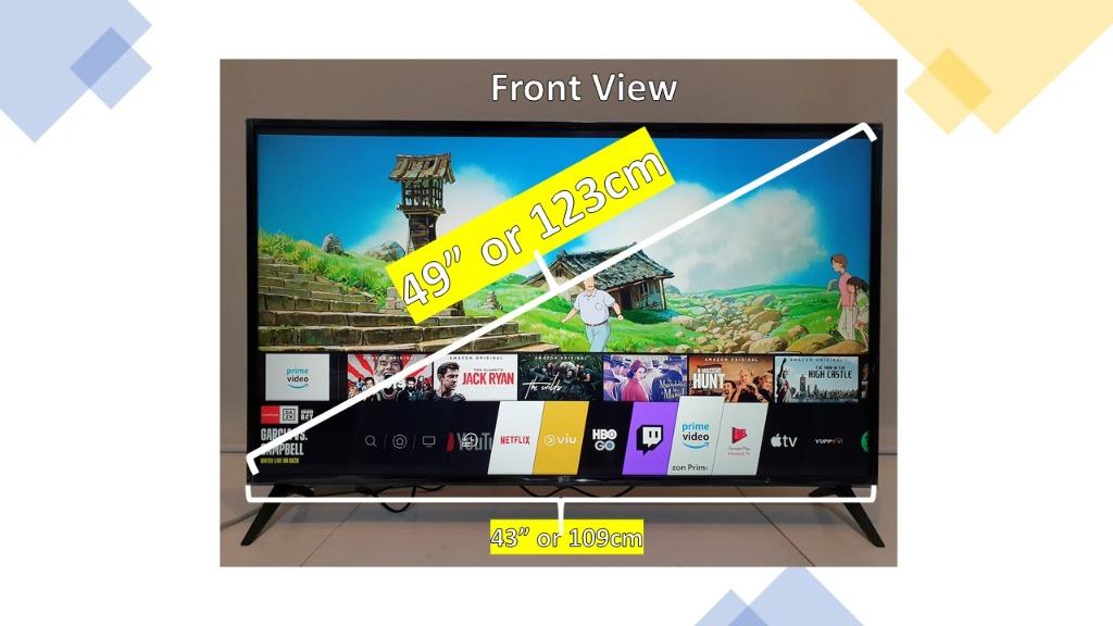 LG 4k TV - 49 inches 2019 photo
