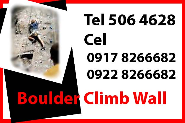 Boulder Climb Wall Rent Hire Manila Philippine photo