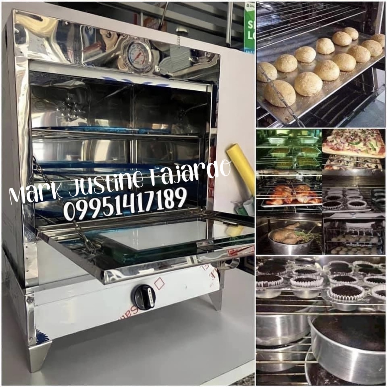 Stainless Gas Type Oven photo