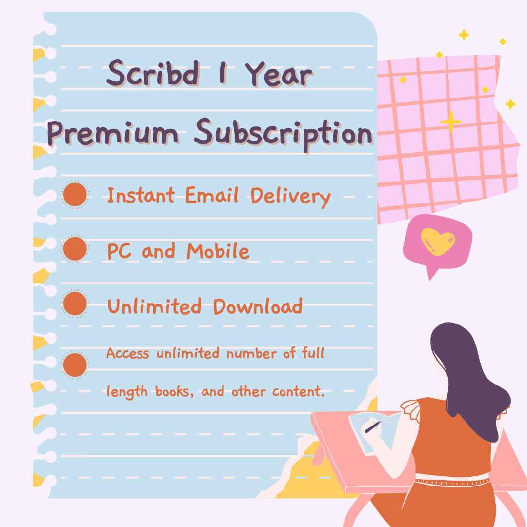 Scribd Premium 1 Year photo