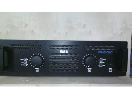 Power amplifier Phonic mar6 amplifier  photo