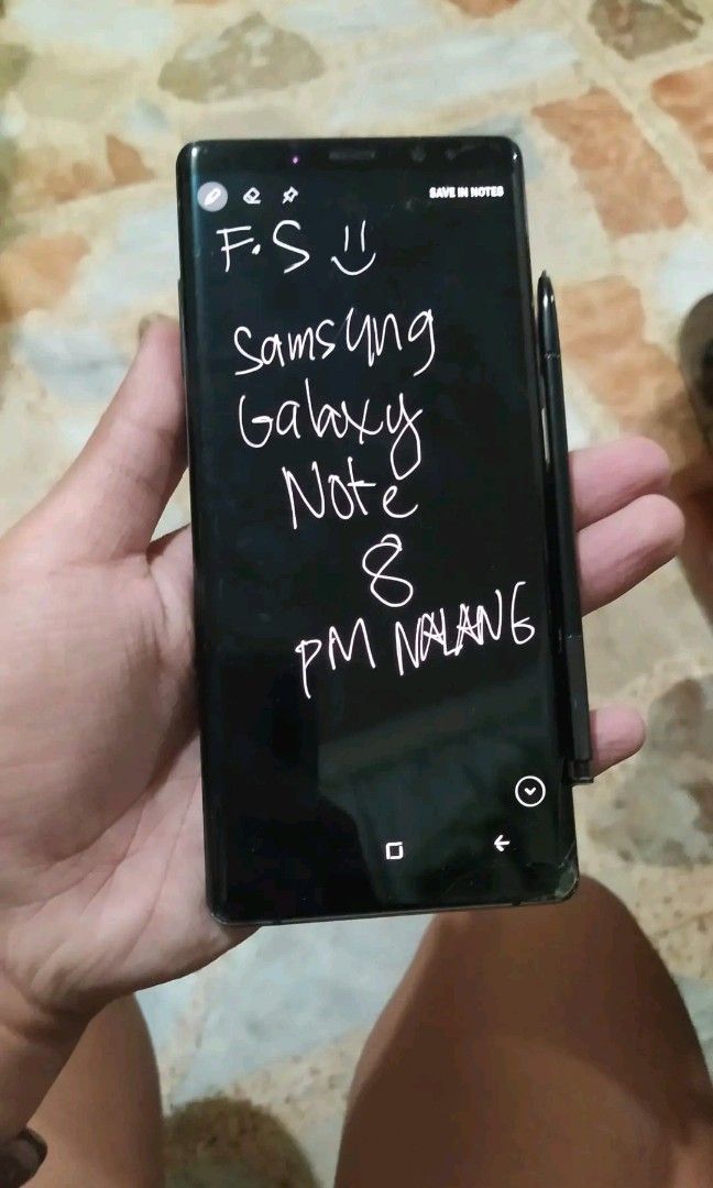 Samsung galaxy note 8 photo