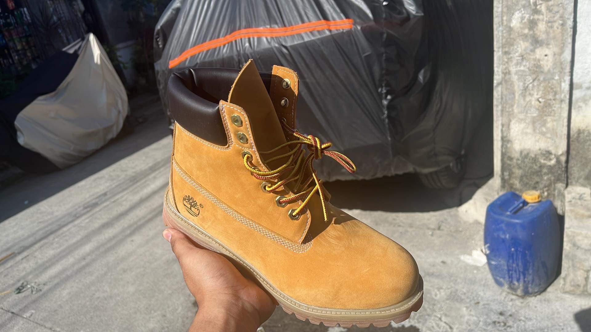 Timberland boots photo
