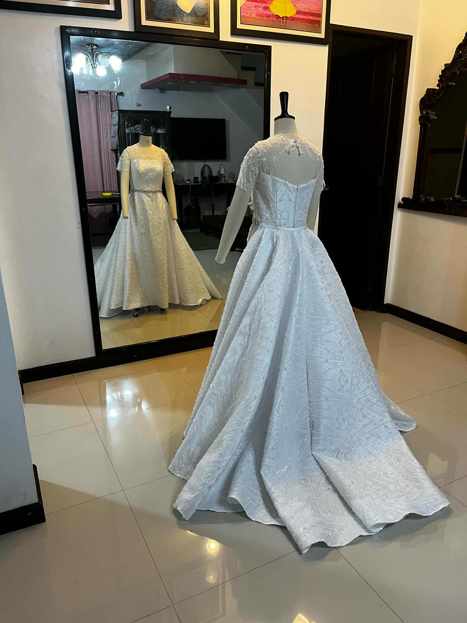 Customized Wedding Gown photo