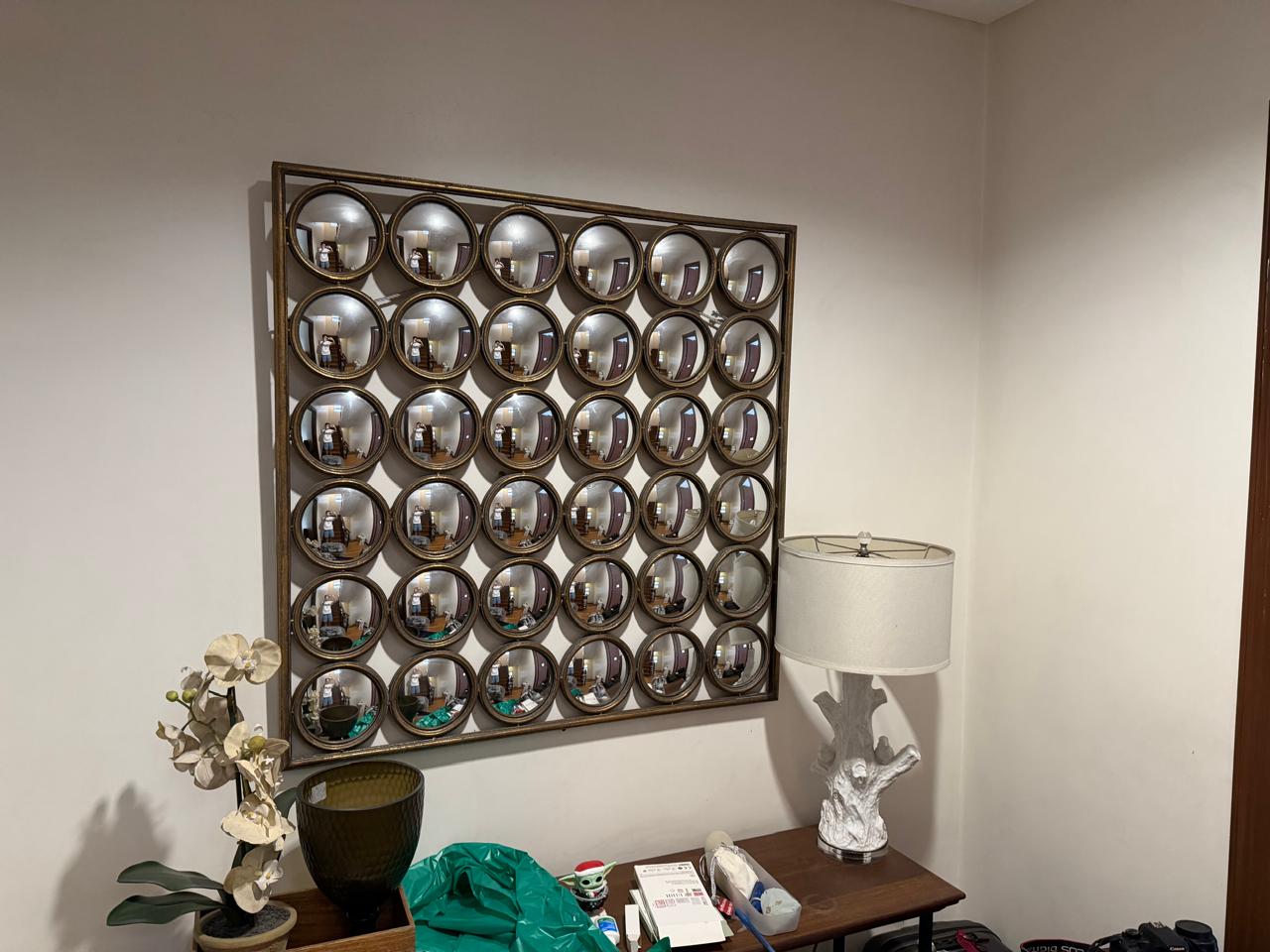 Ito Kish Mirror – Bronze Metal Frame photo