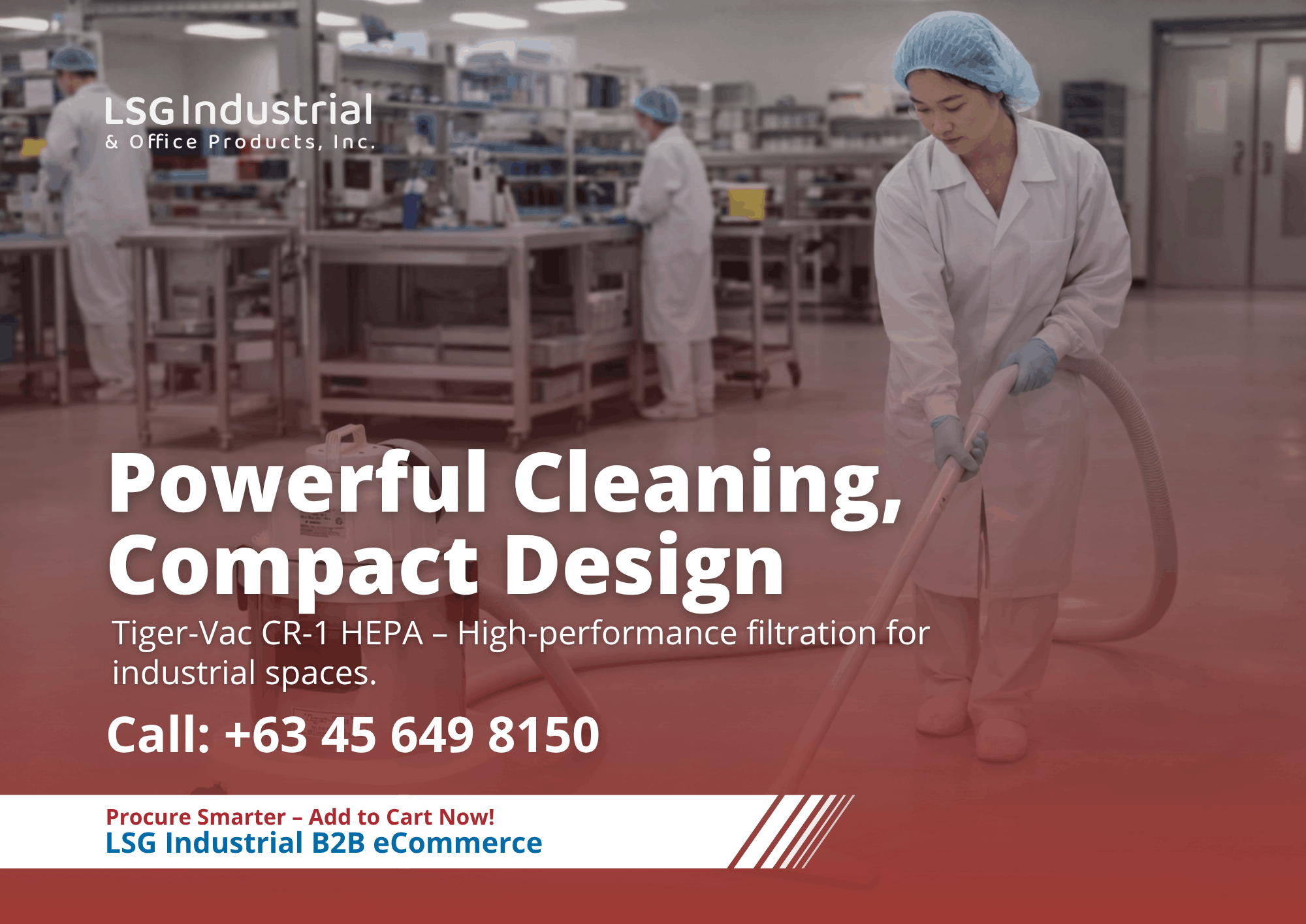 Tiger-Vac CR-1 HEPA Vacuum photo