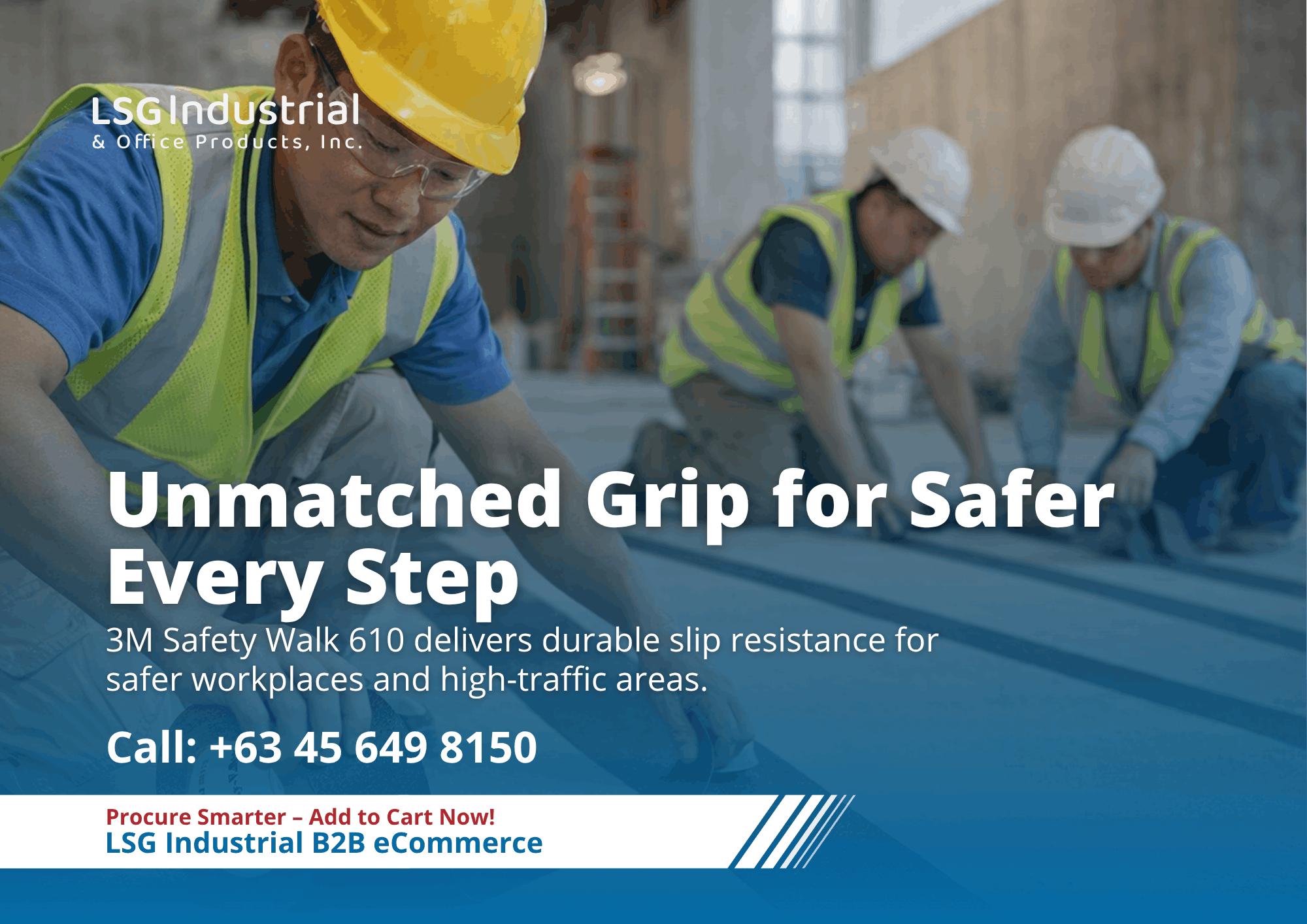 3M Safety Walk 610 Black Anti Slip Tape photo